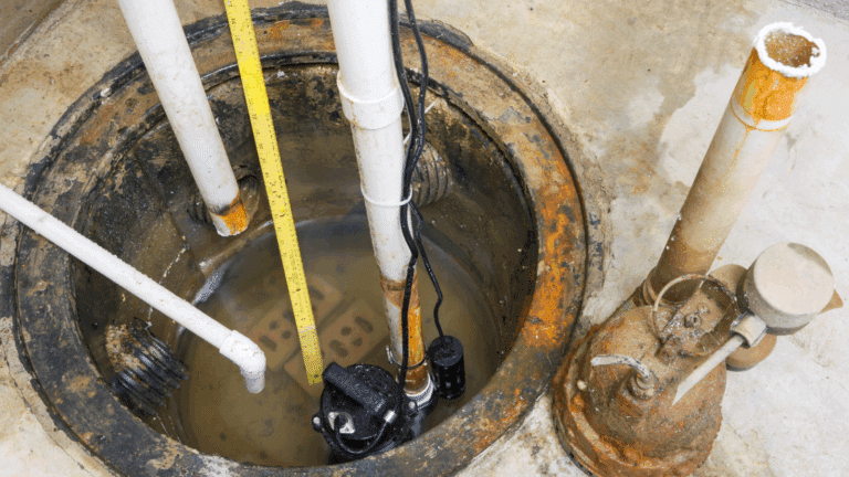 Installation of a new sump pump
