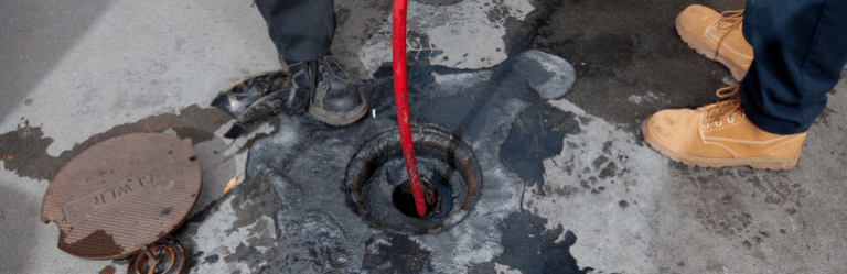 Hydrojetting sewer line problems