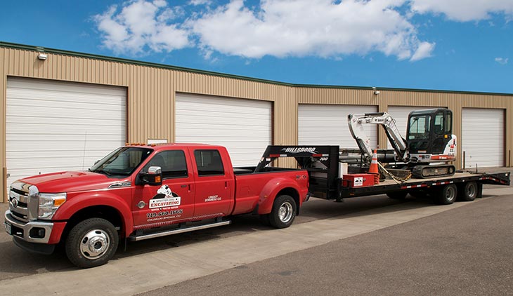Ford F450 and Excavation Rig